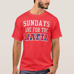T-shirt Les dimanches sont pour la Mafia 1