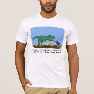 T-shirt Les dinosaures connaissent le latin