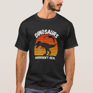 T-shirt Les dinosaures ne sont pas réels