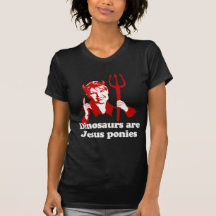 T-shirt Les dinosaures sont des poneys de Jésus