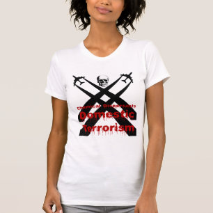 T-shirt Les dispersants chimiques sont du terrorisme intér