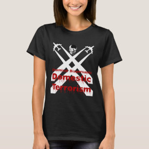 T-shirt Les dispersants chimiques sont du terrorisme intér