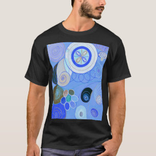 T-shirt Les Dix Plus Grandes, Groupe IV, No 4 (Bleu)