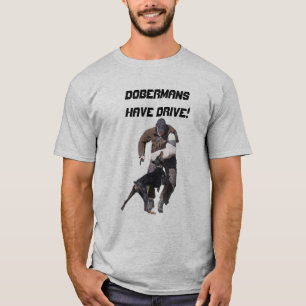 T-shirt Les dobermann ont la commande