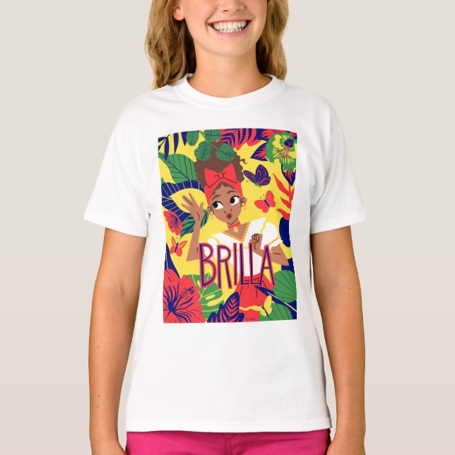T-shirt Les Dolores d'Encanto | Graphique floral (Devant)