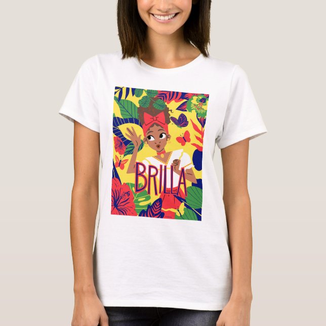 T-shirt Les Dolores d'Encanto | Graphique floral (Devant)