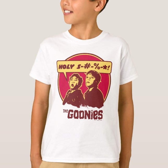T-shirt Les données Goonies Expletive (Devant)
