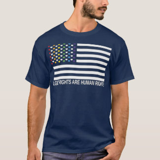 T-shirt Les Droits Des Lgbtq Sont Gay pride Des Droits Hum