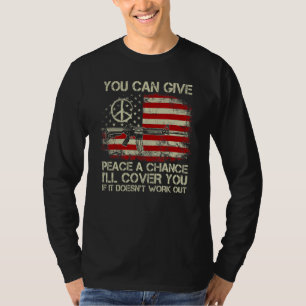 T-shirt Les droits sur les armes à feu, vous pouvez donner