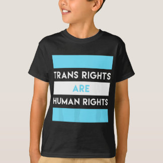 T-shirt Les droits trans sont des droits humains transgenr