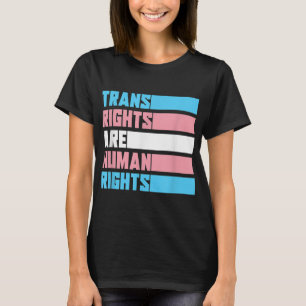 T-shirt Les Droits Trans Sont La Fierté Des Droits De L'Ho
