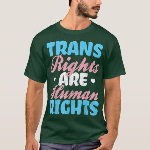 T-shirt Les Droits Trans Sont La Fierté Des Droits De L'Ho