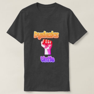 T-shirt les dyslexiques délient