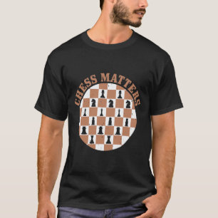 T-shirt Les échecs