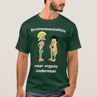 T-shirt Les écologistes portent les solides totaux