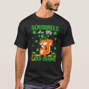 T-shirt Les écureuils Sont Mes Charmants Chance Écureuil S