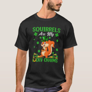 T-shirt Les Écureuils Sont Mes Charmants Chance Écureuil S