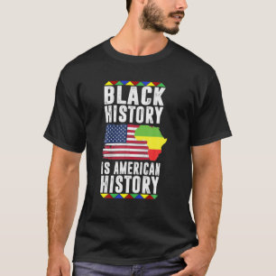 T-shirt Les éducateurs noirs comptent Histoire Mois Afriqu
