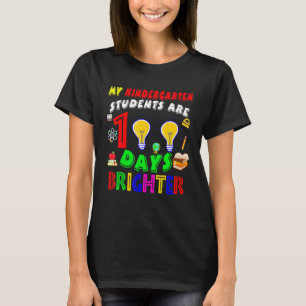T-shirt Les élèves de maternelle sont 100 jours plus brill