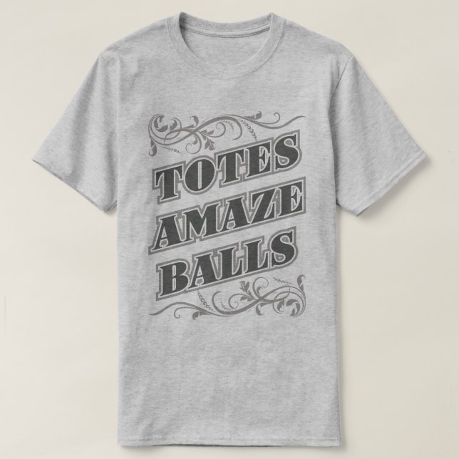T-shirt Les emballages stupéfient la pièce en t drôle de (Design devant)