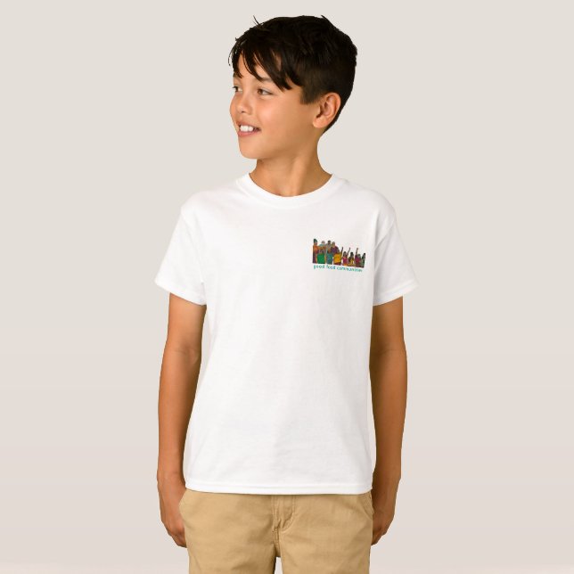 T-shirt Les enfants appliquent les protections des travail (Devant entier)