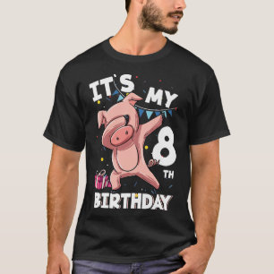 T-shirt Les enfants c'est mon 8ème anniversaire 8 ans Coch