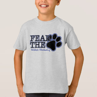 T-shirt Les ENFANTS CRAIGNENT la pièce en t de gris de la