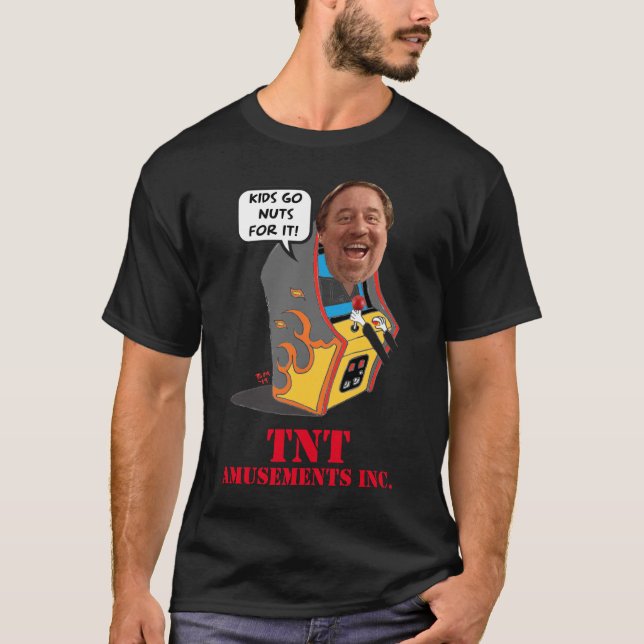 T-shirt Les enfants d'amusements de TNT vont des écrous (Devant)