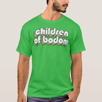 T-shirt Les Enfants De L'École Rétro Typographie Arc-En-Ci