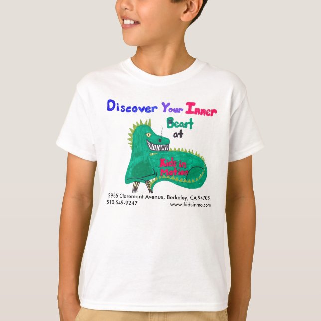 T-shirt Les enfants de l'océan dans la chemise de (Devant)