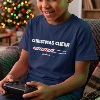 T-shirt Les enfants Funny Noël Joie Chargement | Jeunesse