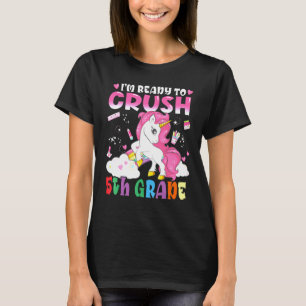T-shirt Les Enfants Je Suis Prêt À Écraser La 5E Classe Ma