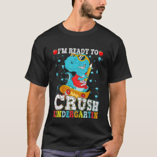 T-shirt Les enfants, je suis prêt à écraser les garçons di