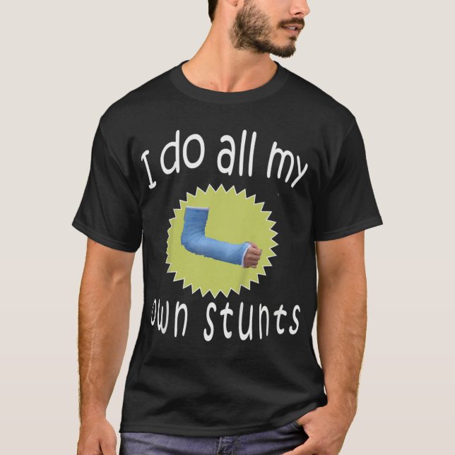 T-shirt Les Enfants Les Meilleurs Garçons Bras Cassé Je Fa (Devant)