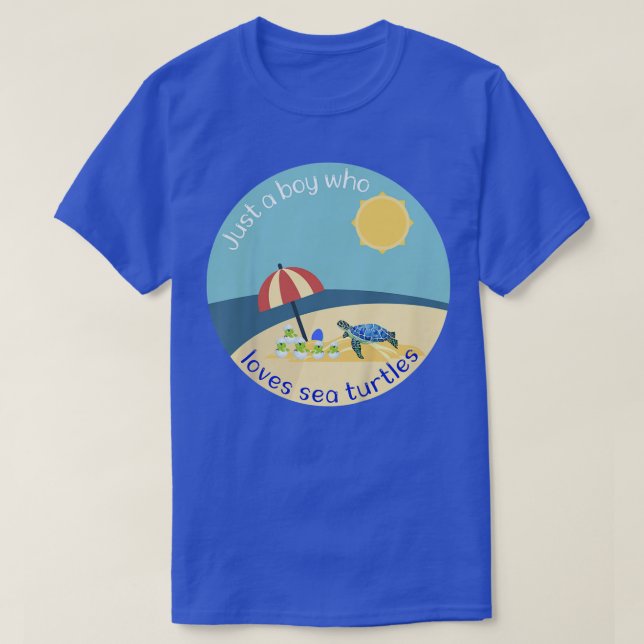 T-shirt Les Enfants Mignonnent Juste Un Garçon Qui Aime Le (Design devant)