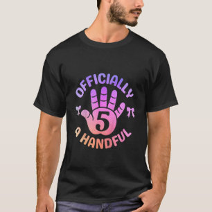 T-shirt Les Enfants Officiellement Une Poignée 5 Anniversa