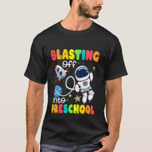 T-shirt Les Enfants Qui S'Enfuient À L'École Préscolaire R