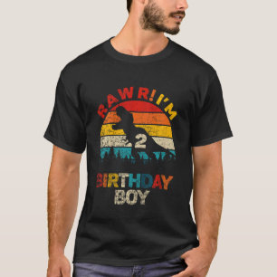 T-shirt Les enfants rugissent, je suis un dinosaure Rex po