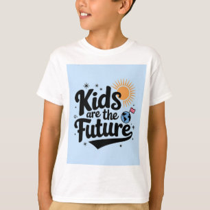 T-shirt les enfants sont le design du futur