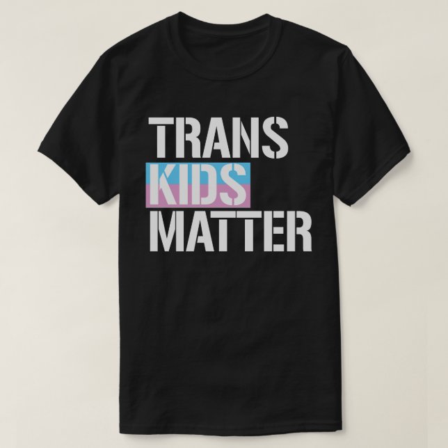 T-shirt Les enfants trans (Design devant)