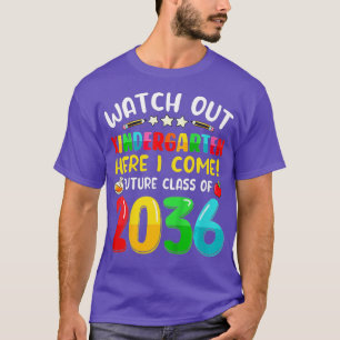 T-shirt Les Enfants Veillent À La Maternelle Ici Je Viens 