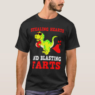 T-shirt Les Enfants Volent Les Coeurs Et Les Pieds De Brûl