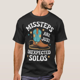 T-shirt Les Erreurs De Danse En Ligne Sont Juste Inattendu