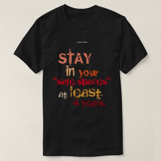 T-SHIRT LES ESPACES SÛRS (Design devant)