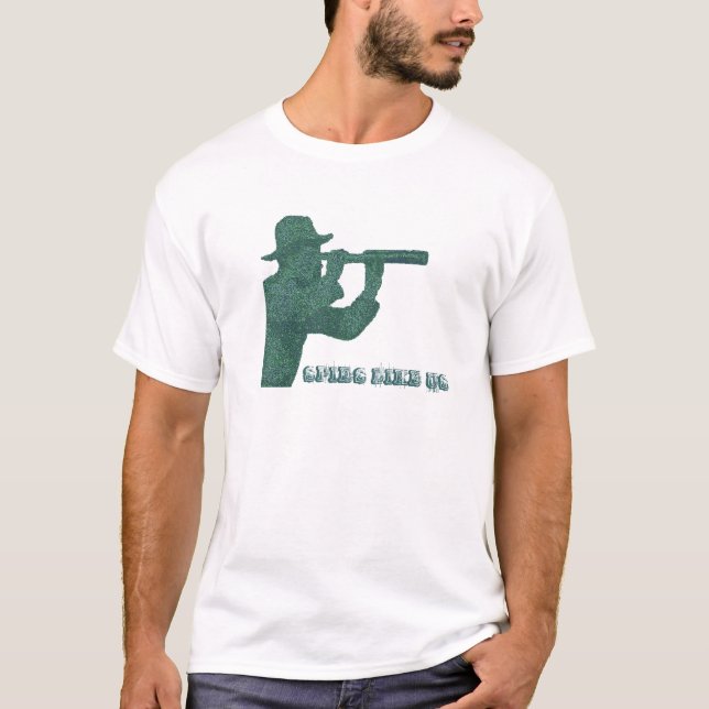 T-shirt les espions, ESPIONS AIMENT LES USA (Devant)