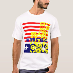 T-shirt Les "Etats-Unis "