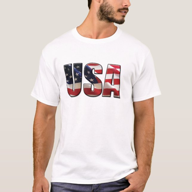 T-shirt LES Etats-Unis (Devant)