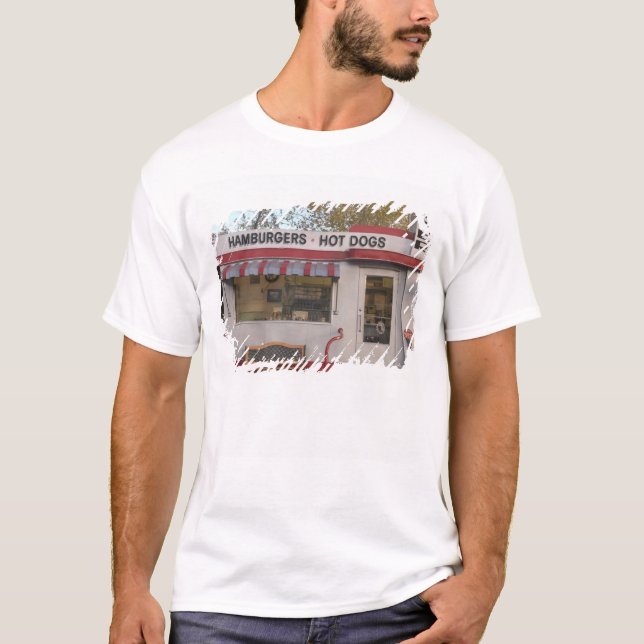 T-shirt Les Etats-Unis, Arizona, Bisbee : Motel louche de (Devant)