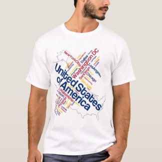 T-shirt Les Etats-Unis d'Amérique