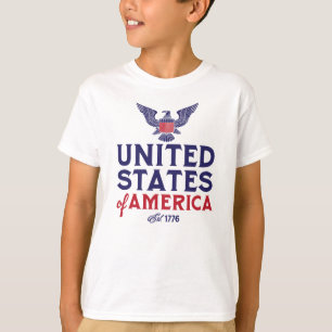 T-shirt Les Etats-Unis d'Amérique